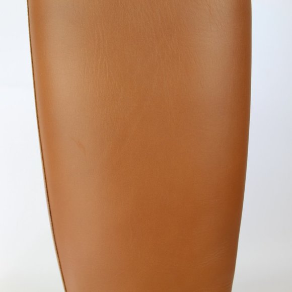 New Salvatore Ferragamo Tall Leather Boot | Classic Riding Style for Fall & Work - Picture 14 of 16